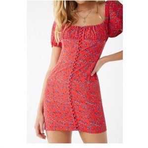 Floral Off-the-Shoulder Summer Dress